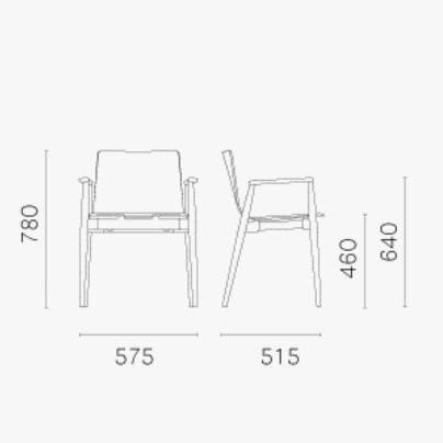 Malmö 395 Armchair